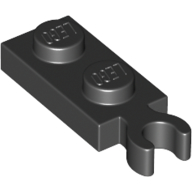 Plate Special 1 × 2 with Clip Vertical on End