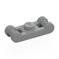 Plate Special 1 × 1 with Handle on 2 Ends Light Bluish Gray