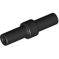 Bar 2L with Stop in Center Black