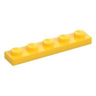 Plate 1 × 5 Yellow