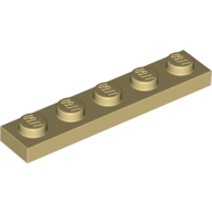 Plate 1 × 5 Tan