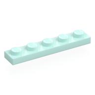 Plate 1 × 5 Light Aqua