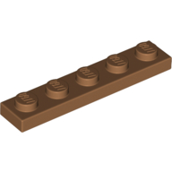 Plate 1 × 5 Medium Nougat