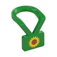 Neckwear, Lanyard with Sunflower print Hellgrün