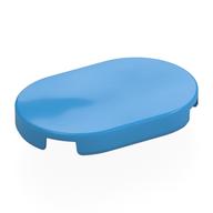 Tile Round 2 × 3 Dark Azure