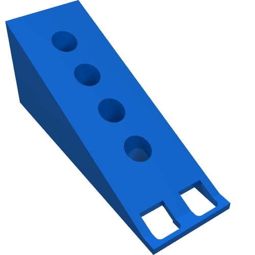 Fabuland, Roof Support Slope 6 × 2 Blue