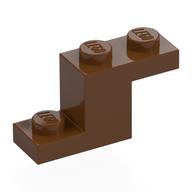 Bracket 1 × 3 × 1 1/3 Reddish Brown