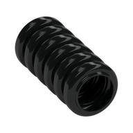 Hose, Ribbed 7mm D. 2L / 1.6cm Black