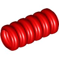 Hose, Ribbed 7mm D. 2L / 1.6cm Red