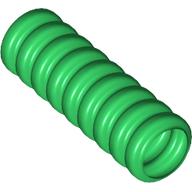 Hose, Ribbed 7mm D. 3L / 2.4cm Grün