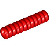 Hose, Ribbed 7mm D. 4L / 3.2cm Rot