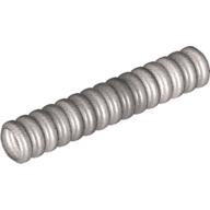 Hose, Ribbed 7mm D. 5L / 4.0cm Perlhellgrau
