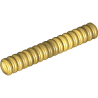 Hose, Ribbed 7mm D. 6L / 4.8cm Perlgold