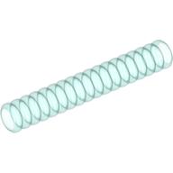 Hose, Ribbed 7mm D. 6L / 4.8cm Trans-Light Blue