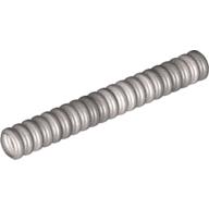 Hose, Ribbed 7mm D. 7L / 5.6cm Metallic Silver