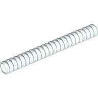 Hose, Ribbed 7mm D. 8L / 6.4cm Weiß