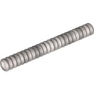 Hose, Ribbed 7mm D. 8L / 6.4cm Metallic Silver