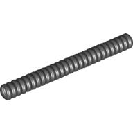 Hose, Ribbed 7mm D. 9L / 7.2cm Black