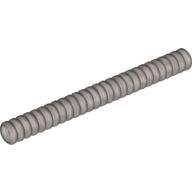 Hose, Ribbed 7mm D. 9L / 7.2cm Flat Silver