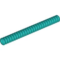 Hose, Ribbed 7mm D. 9L / 7.2cm Dark Turquoise