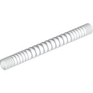 Hose, Ribbed 7mm D. 11L / 8.8cm Weiß