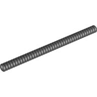 Hose, Ribbed 7mm D. 14L / 11.2cm Schwarz