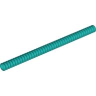 Hose, Ribbed 7mm D. 14L / 11.2cm Dunkeltürkis