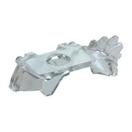 Minifig Neckwear Shoulder Guard, Crystal Opal Trans-Clear