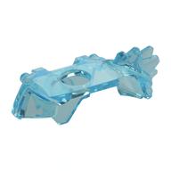 Minifig Neckwear Shoulder Guard, Crystal Trans-Light Blue