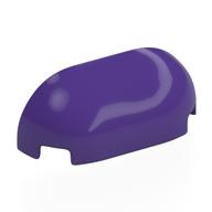 Brick Round, Curved Triple 1 × 3 × 1 Dark Purple