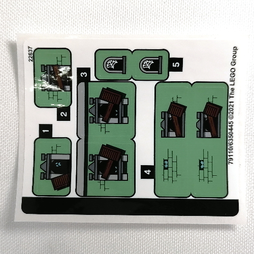 Sticker Sheet for Set 40493-1 [No Color/Any Color]