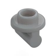 Plate Special Round 1 × 1 with Hollow Stud and Bar on Underside - Long Space Light Bluish Gray