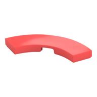 Tile 3 × 3 Curved, Macaroni Coral