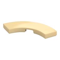 Tile 3 × 3 Curved, Macaroni Beige
