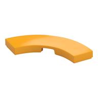 Tile 3 × 3 Curved, Macaroni Bright Light Orange