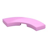 Tile 3 × 3 Curved, Macaroni Bright Pink