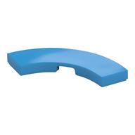 Tile 3 × 3 Curved, Macaroni Dark Azure