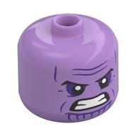 Bigfig Head Thanos, Angry print Medium Lavender