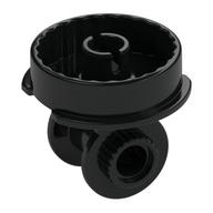 Technic Rotation Joint Disk with Pin and Double Rotation Joint Ball Half Black