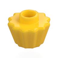 Food Cupcake with Stud Yellow