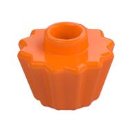 Food Cupcake with Stud Orange