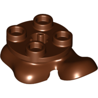 Feet, 2 × 2 × 2/3, Front Left Foot Forward with 4 Studs on Top