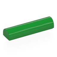 Brick Curved 1 × 4 × 2/3 Double, No Studs Bright Green
