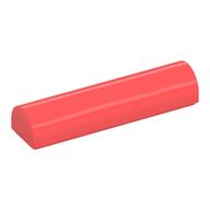 Brick Curved 1 × 4 × 2/3 Double, No Studs Coral