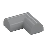 Brick Curved 2 × 2 × 2/3 Double, Corner, No Studs Light Bluish Gray