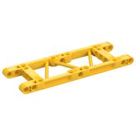 Technic Beam Frame 5 × 15 with 3 Truss Bars Gelb