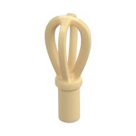 Equipment Whisk with Thick Ring with Anti-roll Notch Beige