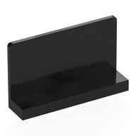 Panel 1 × 4 × 2, No Studs in Black