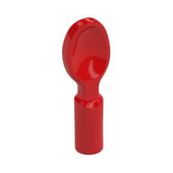 Equipment Cutlery - Spoon, Flat Bottom Red