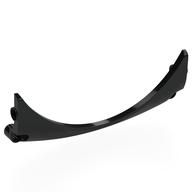 Technic Panel Car Mudguard Arched 13 × 2 × 5, Arched Top, Pointed Bottom in Black